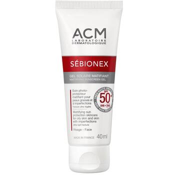 Sébionex Mattifying Sunscreen Gél SPF 50+ - Zmatňujúci krémový gél